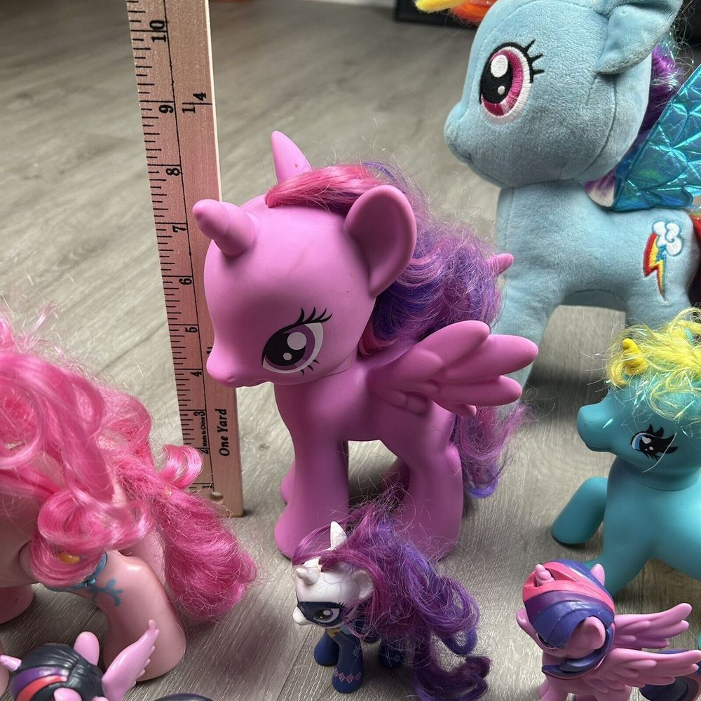 Hasbro My Little Pony Various Sz 2-11"Plush, Brushable & More Figures Lot of‎ 22 - Picture 4 of 8